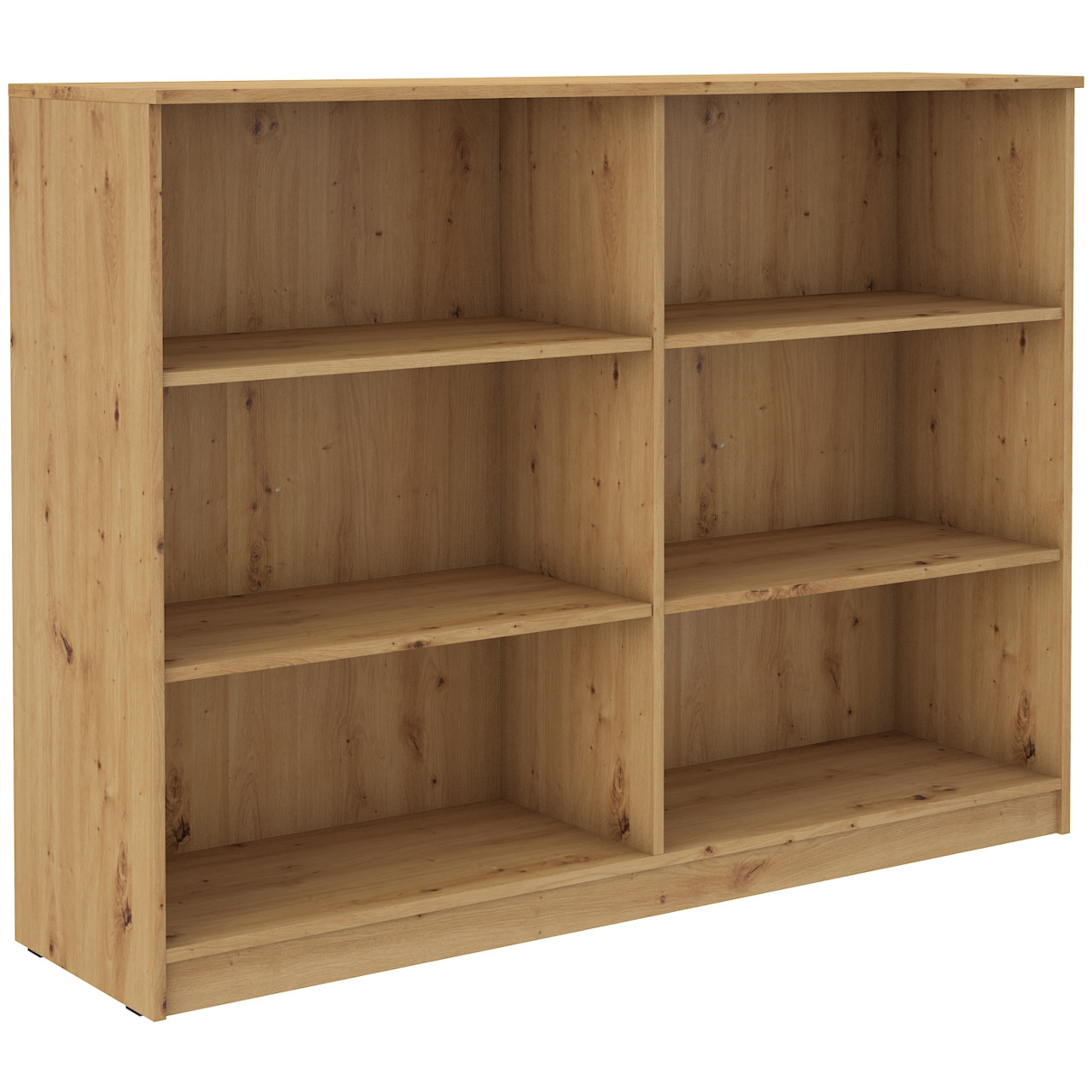 Low Bookcase MALTA MT11 artisan oak