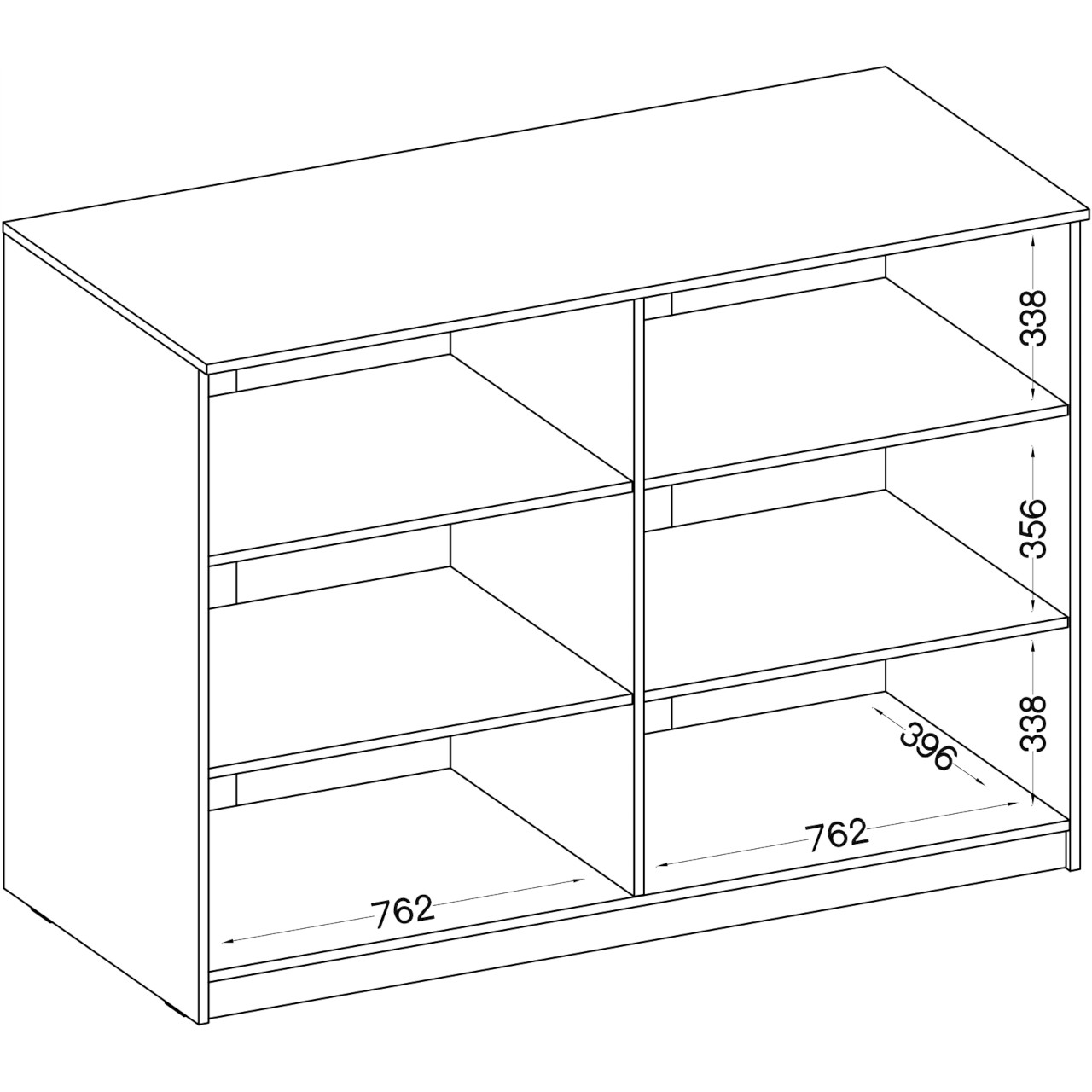 Storage Cabinet MALTA MT23 light grey / artisan oak