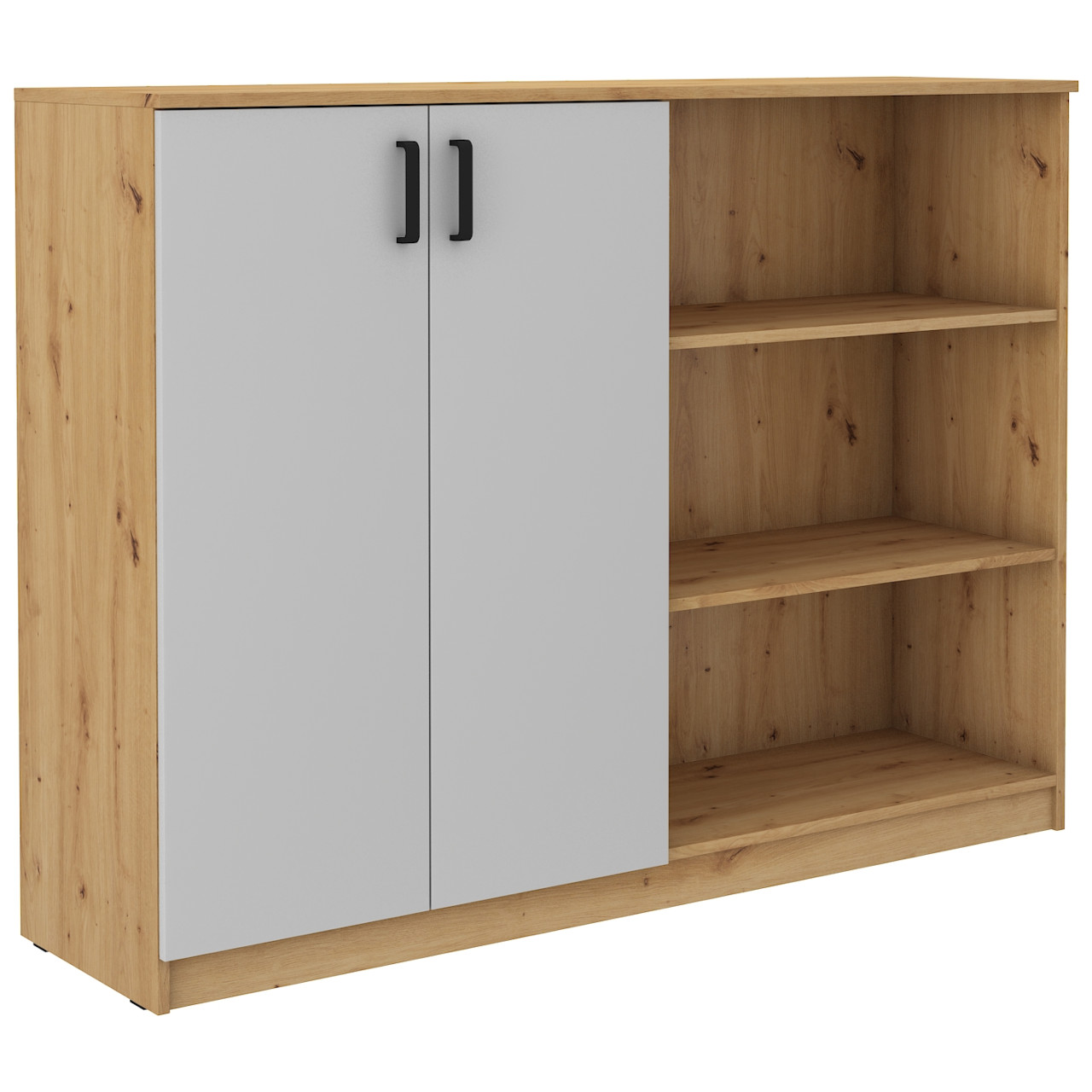 Storage Cabinet MALTA MT23 artisan oak / light grey