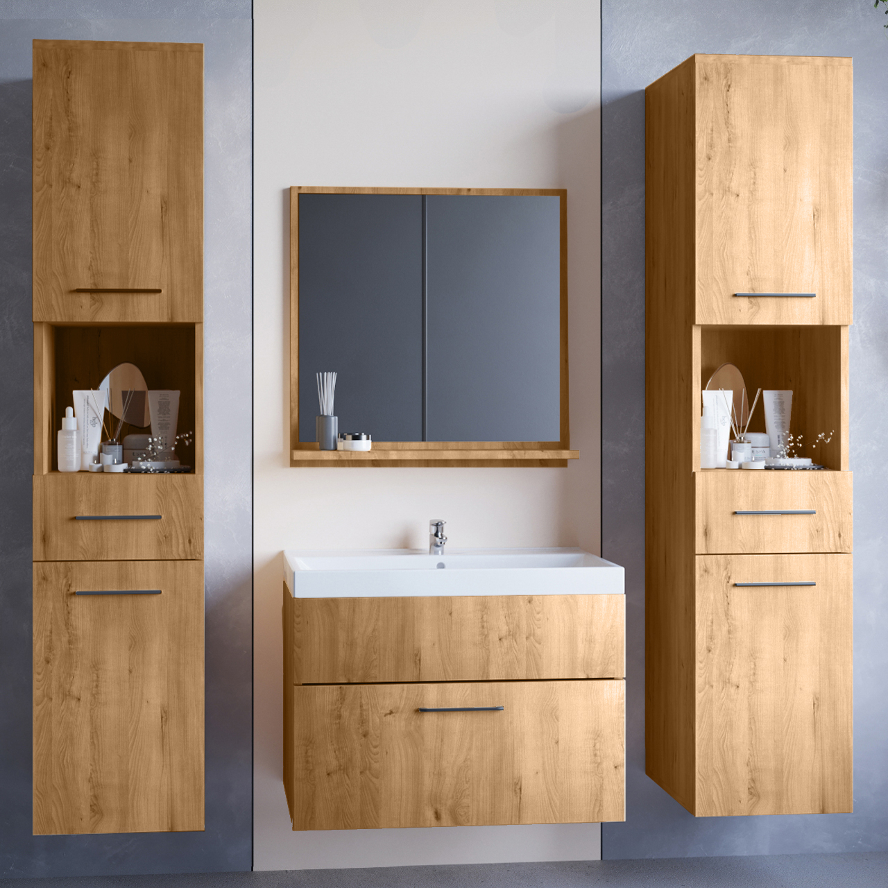 Bathroom Furniture LUPO MAX artisan oak