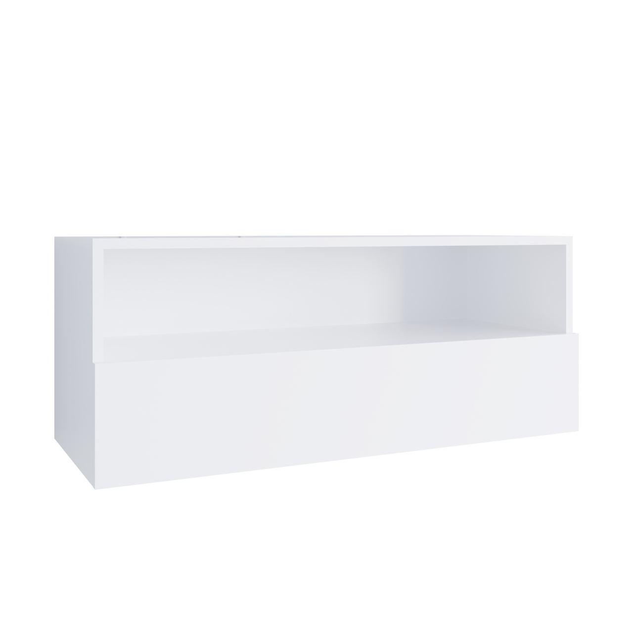 Floating TV Cabinet ONIVIO ON6B white gloss