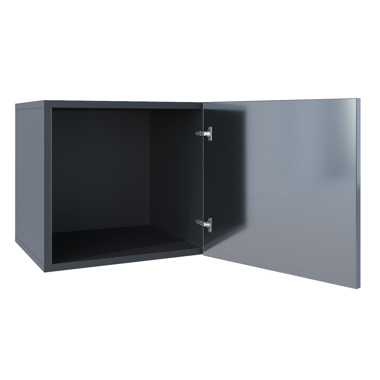 Wall Mounted Cabinet ONYX ON1A black gloss