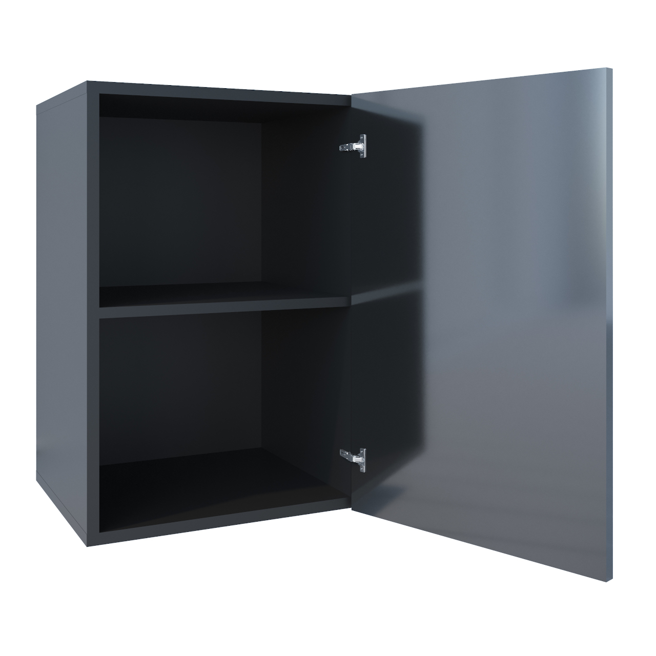 Wall Mounted Cabinet ONYX ON2A black gloss