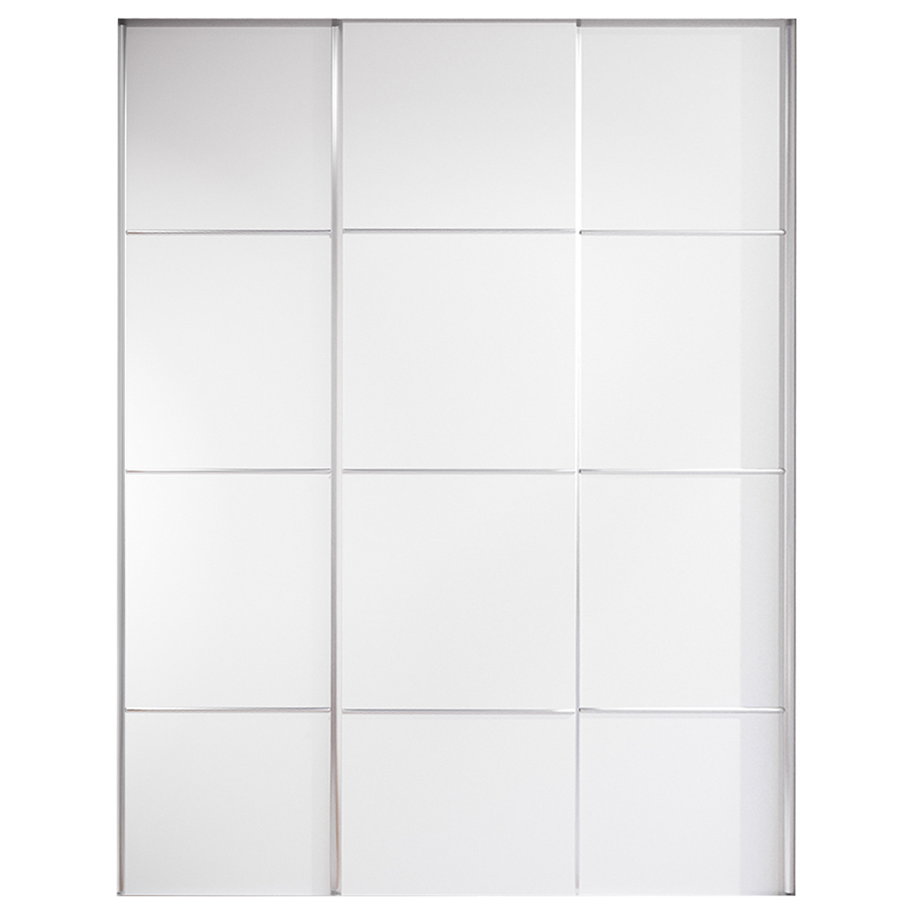 Sliding door for wardrobe MERV F3 150 white