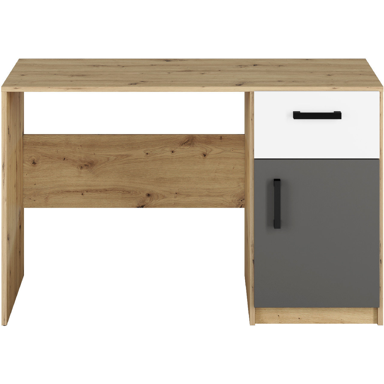 Desk FIJI FJ08 artisan oak / white / anthracite