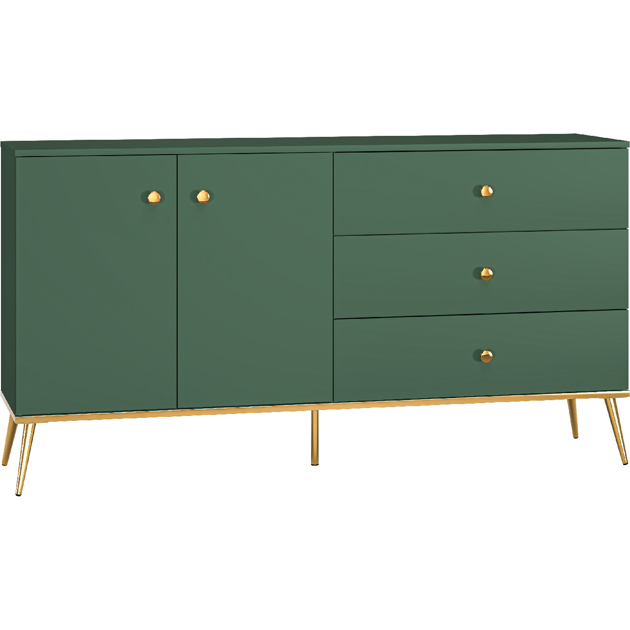 Chest of Drawers SOLER 03 green