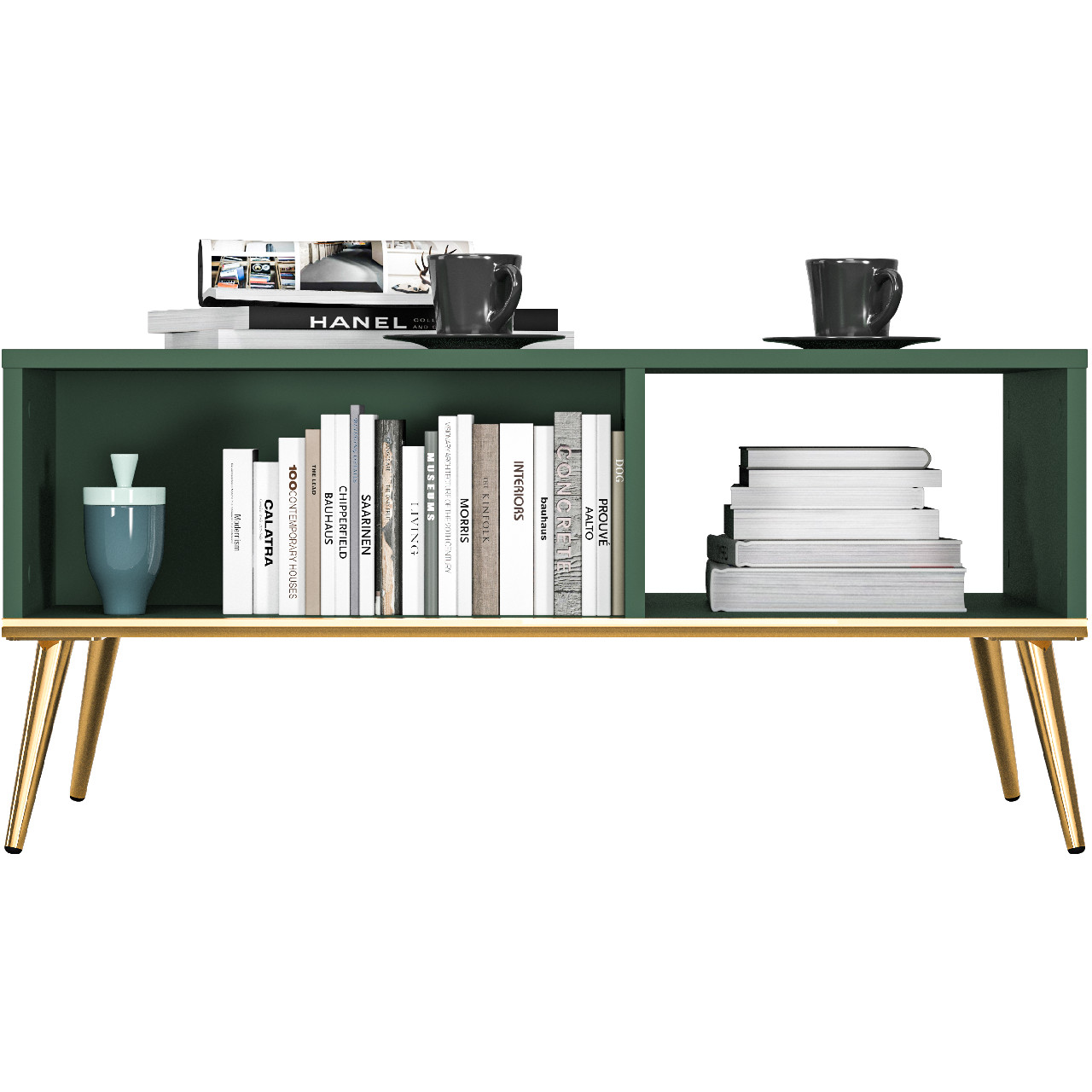 Coffee table SOLER 07 green