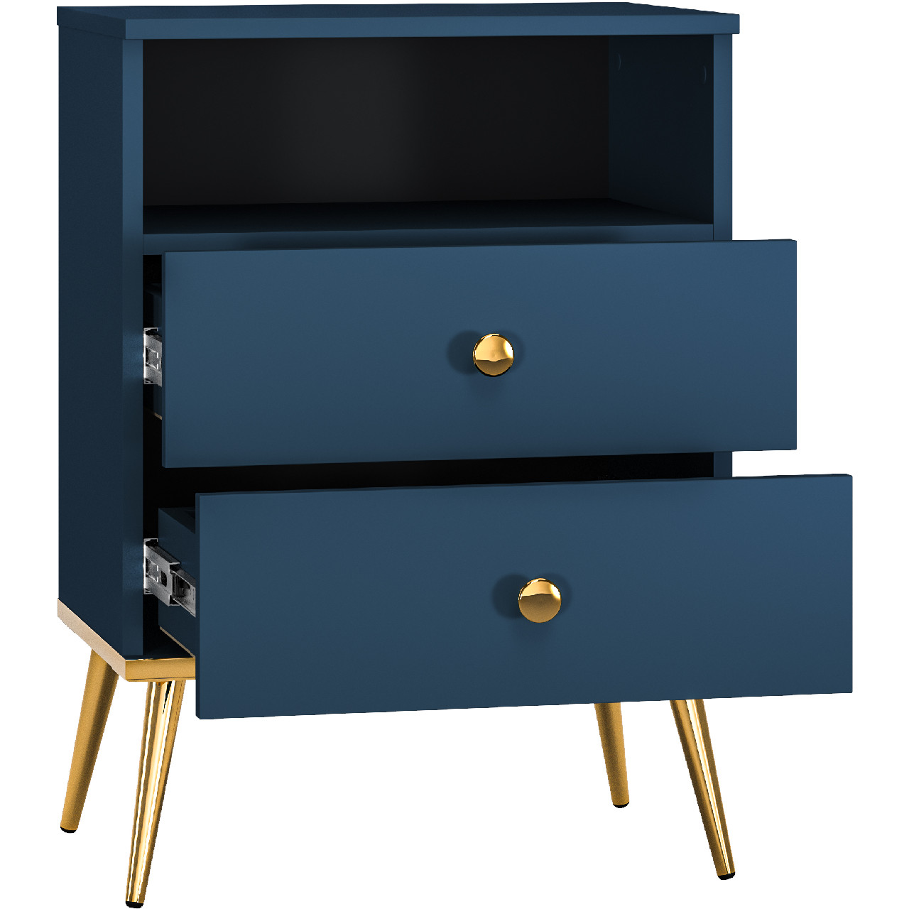 Bedside cabinet SOLER 10 dark blue