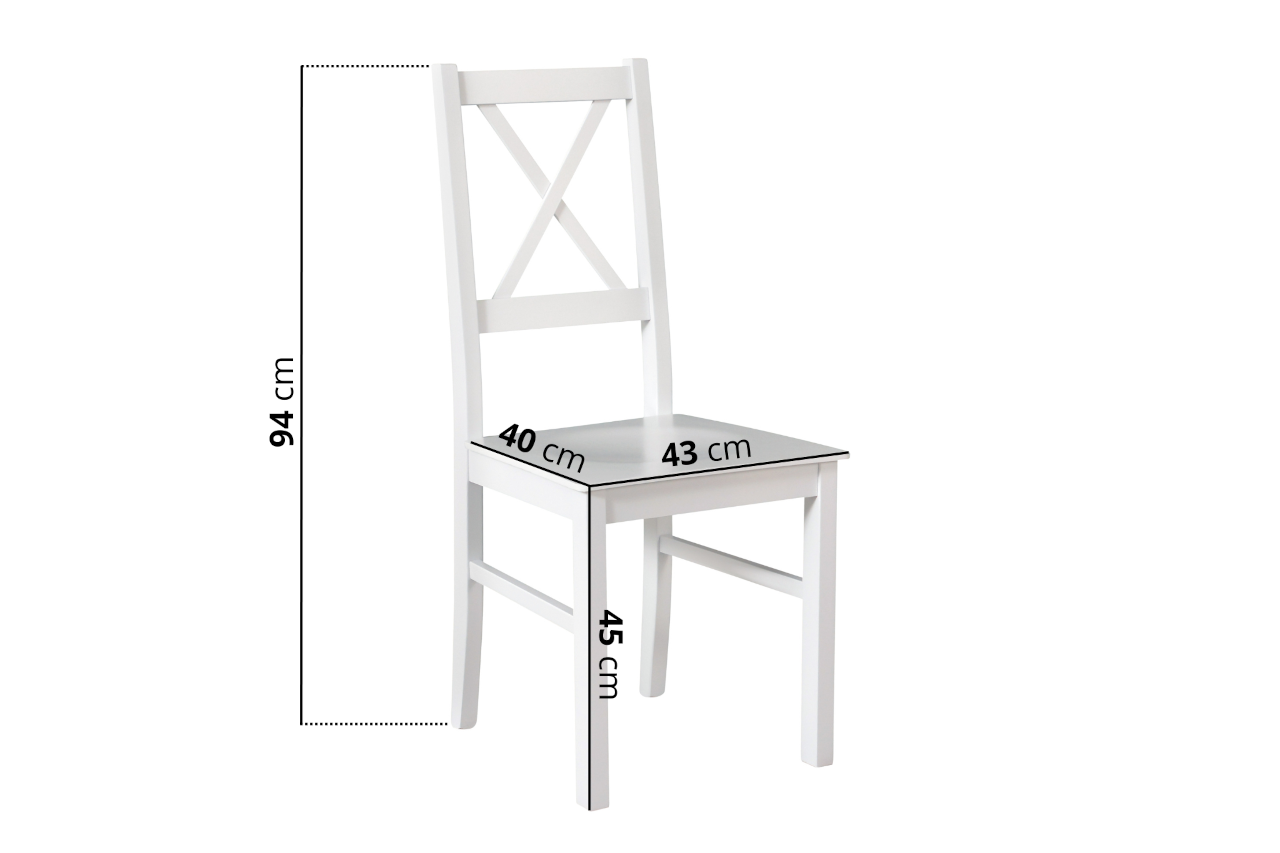 Chair NILO 10D white