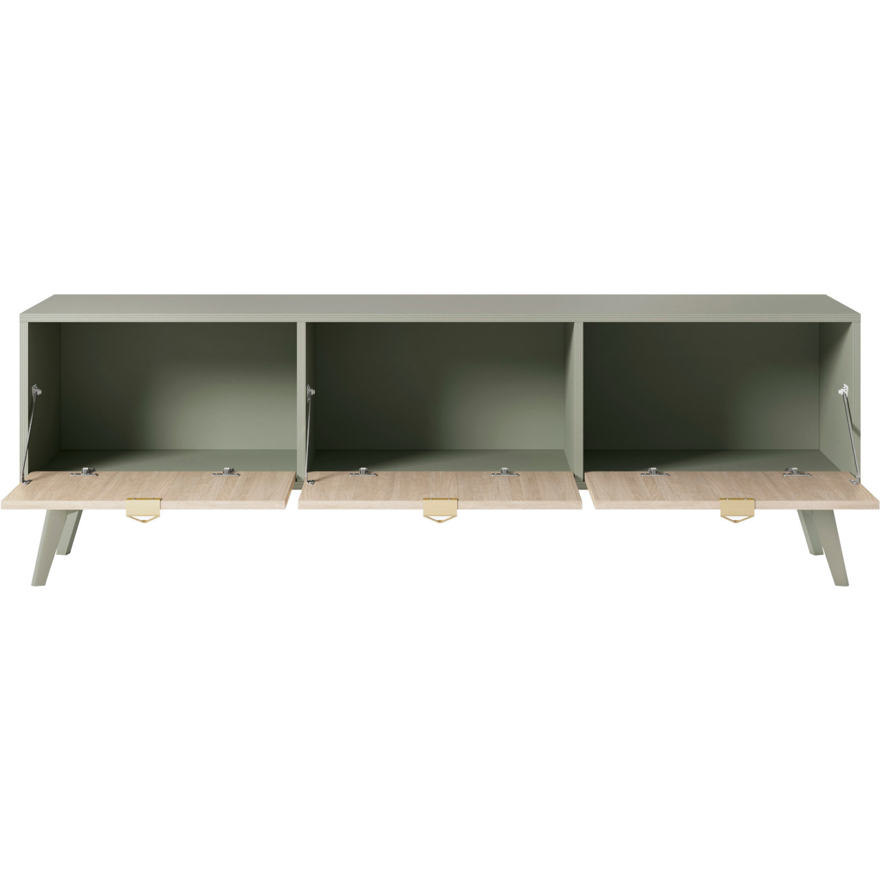 TV cabinet WALD 01 eucalyptus / scandi