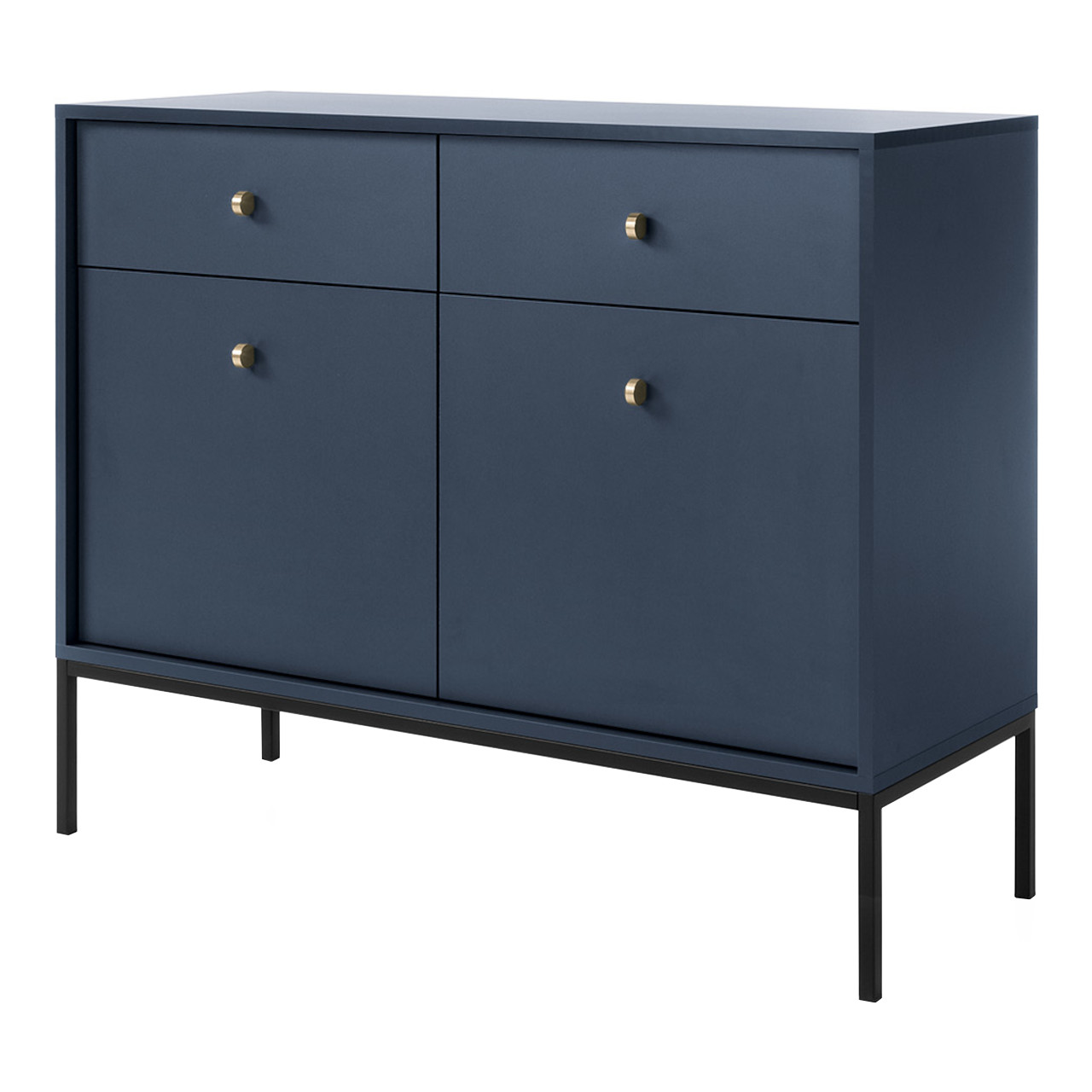 Storage cabinet MONO 04 navy blue