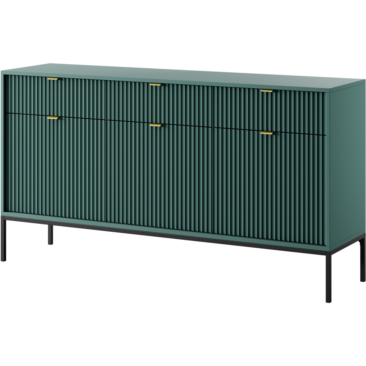 Storage cabinet MOVA 02 green