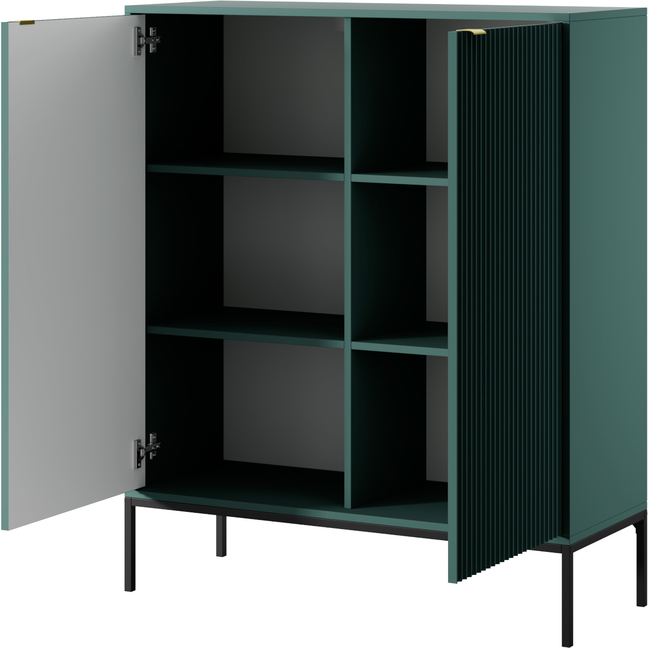 Storage cabinet MOVA 06 green