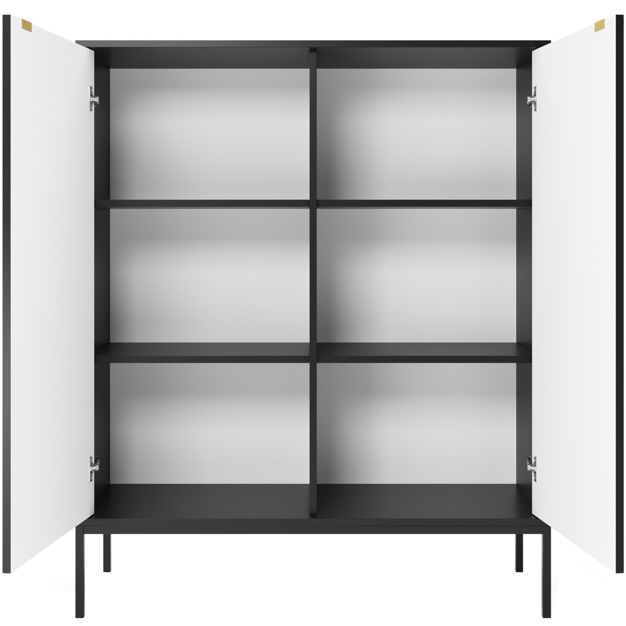 Storage cabinet MOVA 06 black