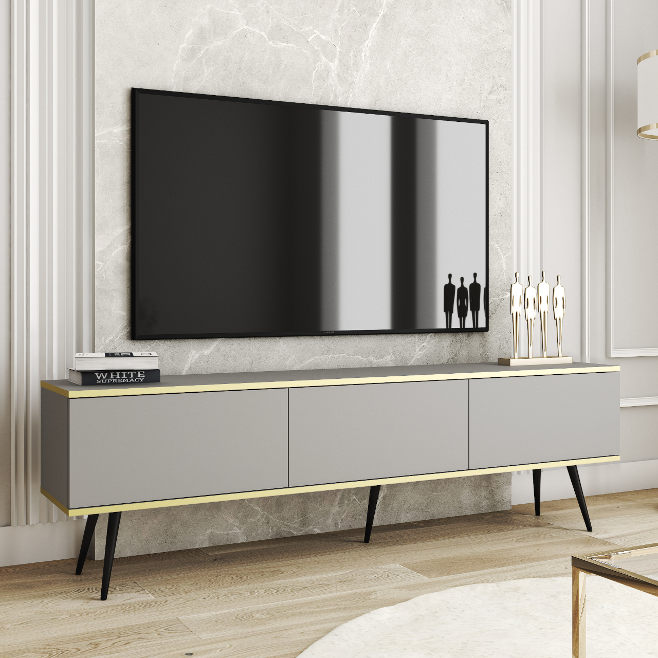 TV cabinet ARA 175 grey