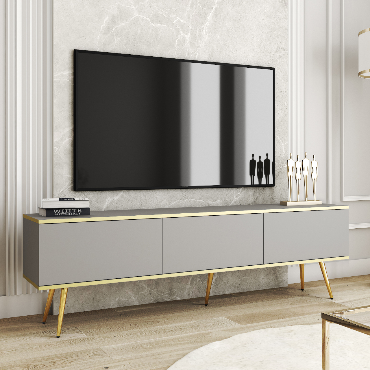 TV cabinet ARA 175 grey