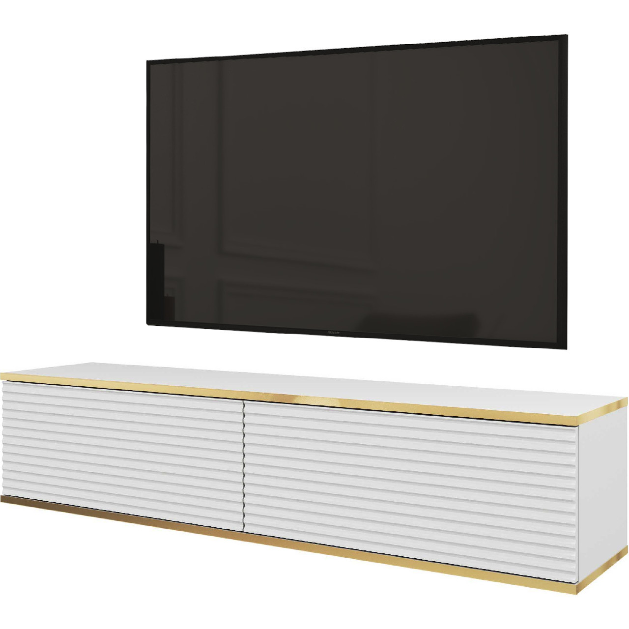 TV cabinet ARA MDF 135 white