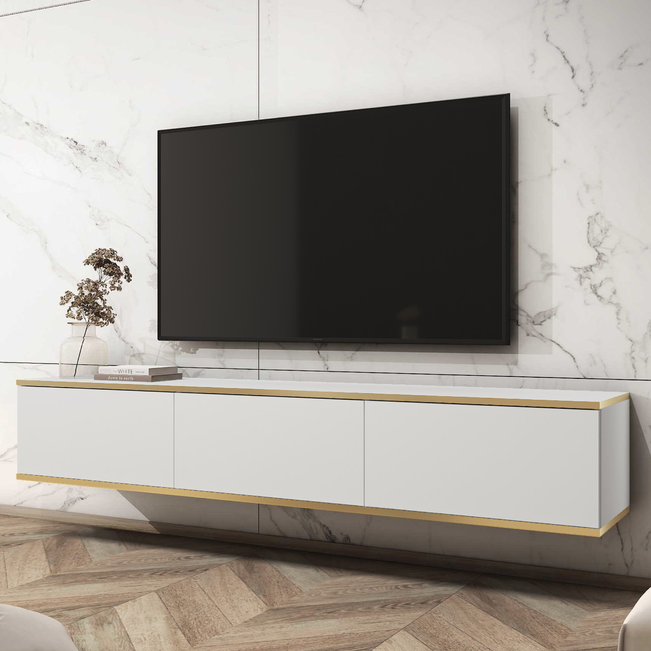 TV cabinet ARA 175 white