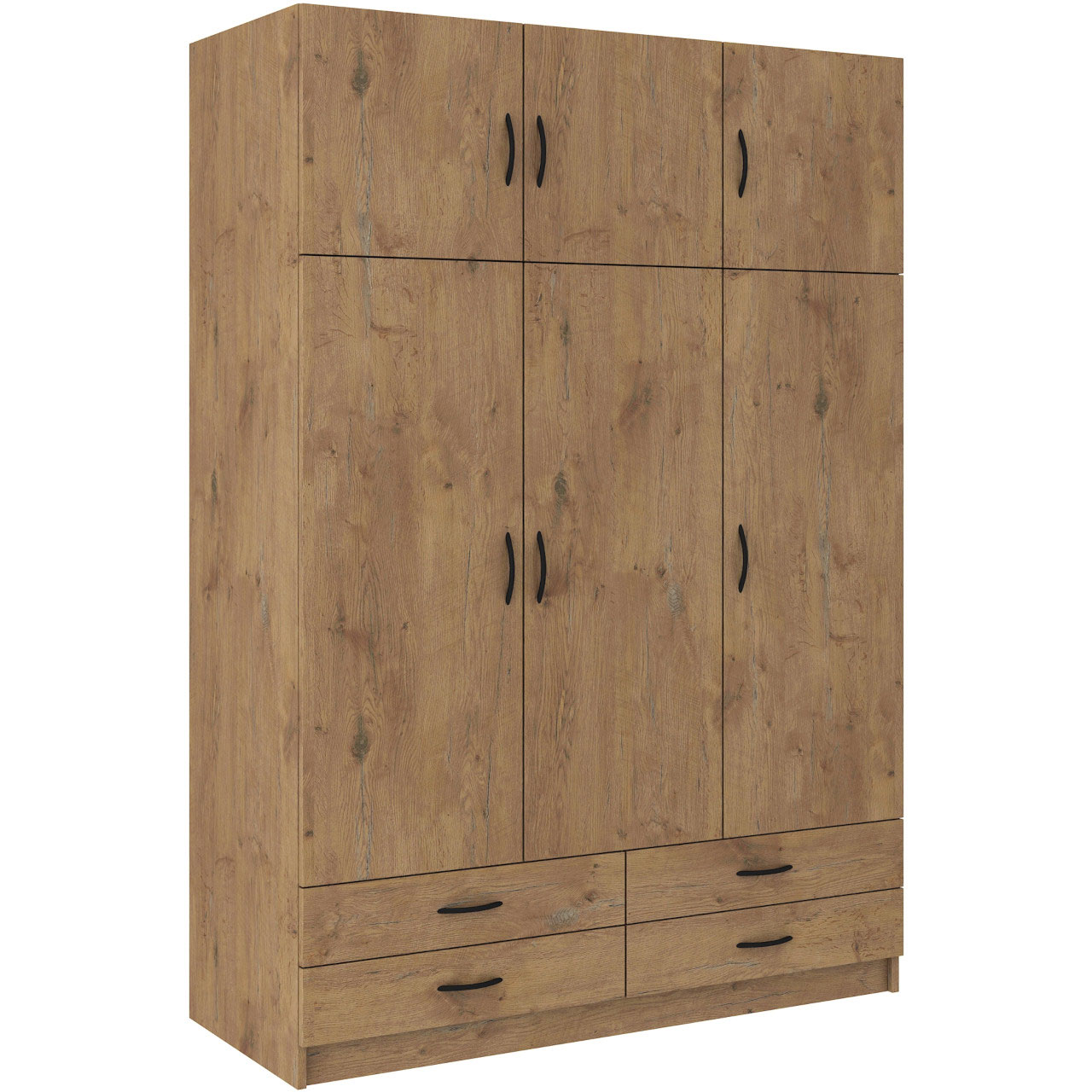 Wardrobe with drawers STELLA lefkas oak