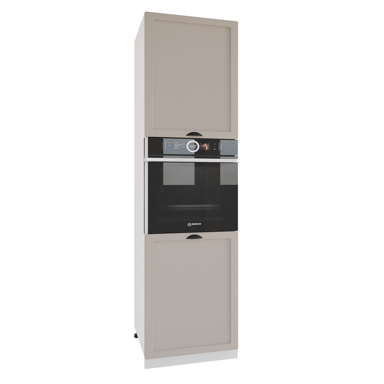 Base Cabinet for built-in oven ADELE D60PK/2133 P/L coffee matt