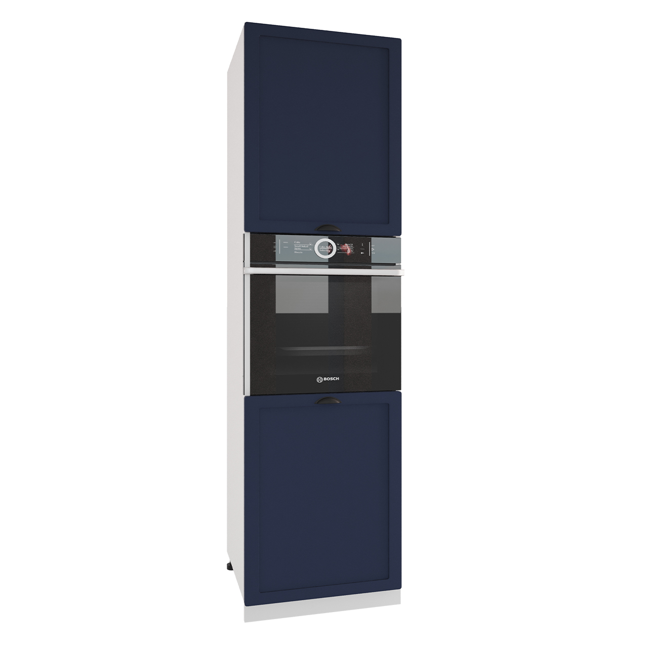 Base Cabinet for built-in oven ADELE D60PK/2133 P/L navy blue matt