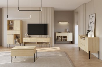 Furniture set DORE 1 lindberg oak