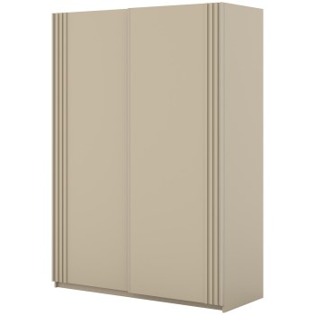 Sliding wardrobe 150 IVAN 15 light beige