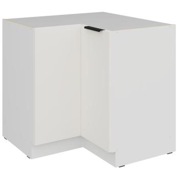 Base corner cabinet ERIS 16 white / white matt