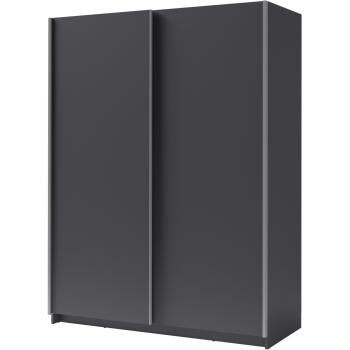 Sliding wardrobe 150 ZOGO II 10 graphite grey