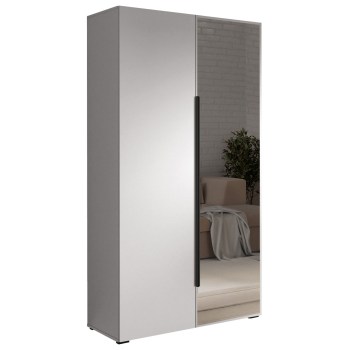 szafa-1m-biały-uchwyty-jedno-lustro