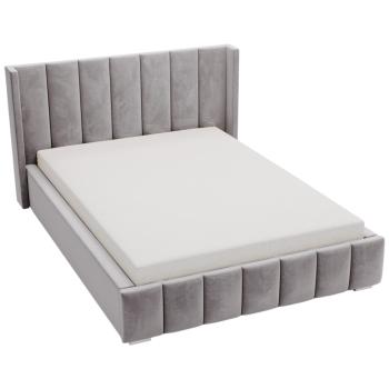 Upholstered bed ARGANIL 140x200 magic velvet 2217